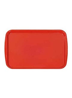 اشتري Plastic Serving Tray Red في مصر