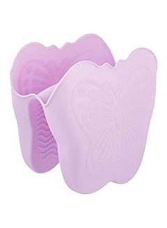 اشتري Silicone Butterfly Shaped Pot Holder Purple في مصر