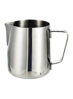 اشتري Milk Frothing Pitcher Jug - Stainless Steel Coffee Cup SIlver 350مل في مصر