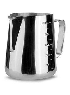 اشتري Milk Frothing Pitcher Jug - Stainless Steel Coffee Cup SIlver 600مل في مصر