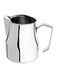 Buy Milk Pitcher Jug For Latte art - Stainless steel SIlver 350ml in Egypt