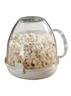 اشتري Microwave Popcorn Maker White/Clear في مصر