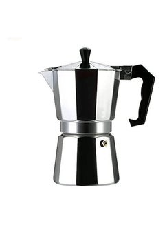 Buy 12-Cup Aluminum Espresso Percolator Coffee Stovetop Maker Silver in Egypt