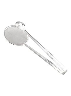 اشتري Stainless steel fried food colander Silver في مصر