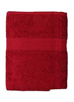 Buy Cotton Bath Towel Red in Egypt