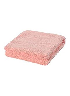 Buy Cotton Solid Pattern- Face Towel Pink in Egypt