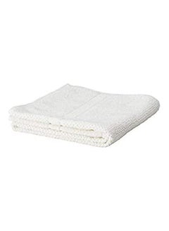 اشتري Cotton Solid Pattern- Bathsheet White في مصر