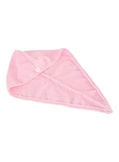 Buy 2Pcs Bamboo Viscose Hair Towel Pink in Egypt