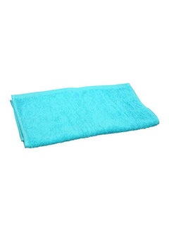 اشتري Cotton Solid Bath Towels Turquoise 30x30cmcm في مصر