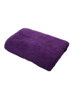 اشتري Cotton Solid Face Towel Dark Purple 50x100cm في مصر