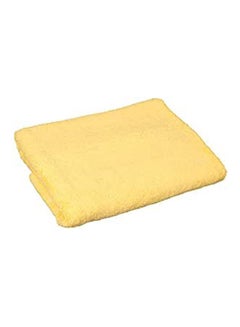 Buy Cotton Solid Washcloth Light Orange 150x90cm in Egypt