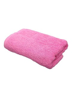 اشتري Cotton Solid Face Towel Rose 50x100cm في مصر