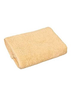 Buy Cotton Solid Washcloth Light Orange 100x50cmcm in Egypt