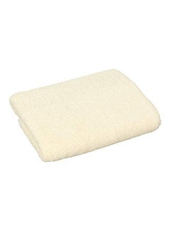 Buy Cotton Solid Washcloth Beige 100x50cmcm in Egypt