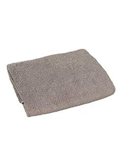 Buy Cotton Solid Washcloth Grey 100x50cmcm in Egypt