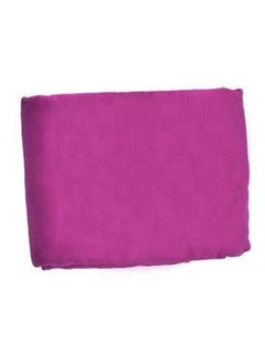 اشتري Microfiber Solid Pattern Beach Towels Purple في مصر