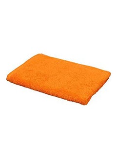 اشتري Egyptian Cotton Solid Pattern- Face Towel Orange في مصر