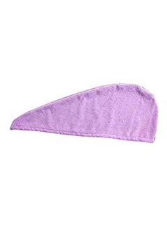 Buy Quick Dry Hair Bathing Towel Purple in Egypt