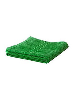 Buy Multi Pattern Solid Bath Towels Green in Egypt