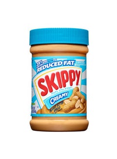اشتري Reduced Fat peanut butter spread creamy 462grams single في الامارات