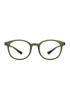 Buy Zero Power Full Rim Bluecut & Antiglare Round Shape Computer Eyeglasses LB E13736 - 49mm - Yellow in Saudi Arabia