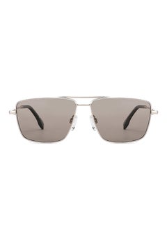 Buy JJ Tints Full Rim Square Frame Polarized & UV Protected Sunglasses JJ S13146 - 56mm - Silver in UAE