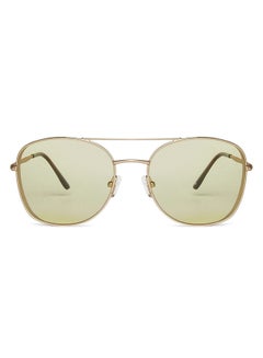 Buy JJ Tints Full Rim Square Frame Polarized & UV Protected Sunglasses JJ S12970 - 58mm - Gold in UAE