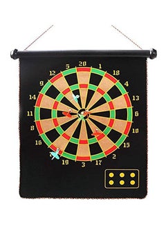 اشتري Magnetic Dartboard Dart Board Game Set With 4Pcs Darts 12inch في السعودية