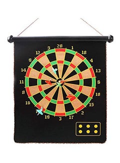 Buy Magnetic Dartboard Dart Board Game Set With 4Pcs Darts 12inch in Saudi Arabia