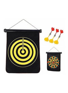 Buy Dart Set Magnetic Dartboard Set Hanging Roll Up Dartboard Set Leisure Sports For Kids Adults With  Dart in Saudi Arabia