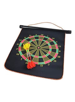 Buy Double-Sided  Es Magnet Dart Board For Children Safe Dart For Children 12inch in Saudi Arabia