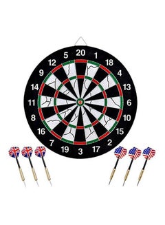 اشتري Dart BoarD Double-sided Flocking  with 6 Brass Darts في مصر