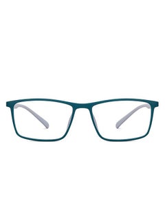 Buy Zero Power Bluecut & Antiglare Rectangular Shape Computer Eyeglasses LB E14255 - Lens Size: 53mm - Green in Saudi Arabia