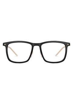 Buy Zero Power Bluecut & Antiglare Wayfarer Shape Computer Eyeglasses LB E13533 - Lens Size: 52mm - Black in UAE