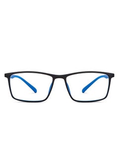 Buy Zero Power Bluecut & Antiglare Rectangular Shape Computer Eyeglasses LB E14255 - Lens Size: 53mm - Black in Saudi Arabia