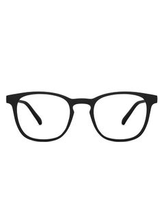 Buy Zero Power Bluecut & Antiglare Wayfarer Shape Computer Eyeglasses LB E14058 - Lens Size: 50mm - Black in Saudi Arabia