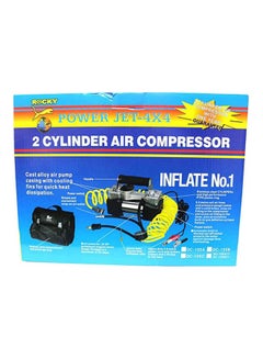 Buy Heavy Duty 12V 30Mm Double Cylinder Air Compressor in UAE