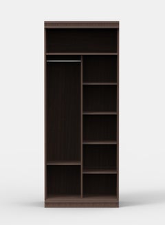 Buy Cupboard Luxurious - 2 Door Bedroom Furniture Closet - Zirconio Collection Do Wenge Size 800 X 525 X 2000 - Wood Wardrobe Do Wenge 2044 X 539 X 103mm in Saudi Arabia