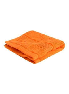 اشتري Mixed Solid Pattern Face Towel Orange في مصر