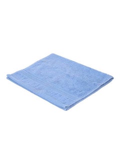 Buy Face Towel Of 1 Piece Cotton Light Blue 30x50cm in Egypt