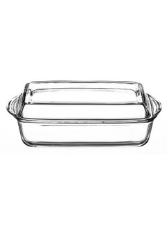 اشتري Borcam Casserole Rec With Cover Clear 2750ml في الامارات