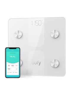 Buy C1 Smart Scale With Bluetooth, White in UAE