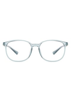 Buy Zero Power Full Rim Bluecut & Antiglare Round Shape Computer Eyeglasses LB E13739 - 53mm - Grey in UAE