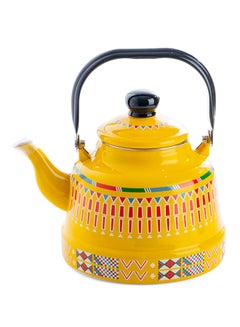 Buy Enamel Kettle Asiri Design 20cm in Saudi Arabia