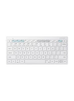 Buy Smart Wireless Keyboard Trio 500 Compatabile with Laptop, Smartphone and Tablet - White in Egypt