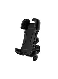 Buy Motorcycle Phone Holder, Adjustable 360 Degree Rotation Bike Phone Mount with Secure Quick-Clamp, Silicone Slip-Proof Grip, Quick Locking System and Reduced Vibration for Smartphones, GPS, BikeMount Black Black in UAE