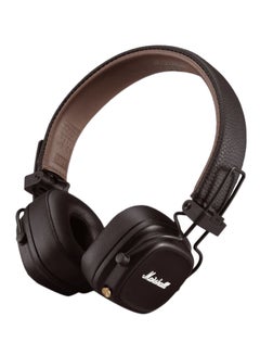 اشتري Major IV Foldable Bluetooth Wired/Wireless 80+ Hours of Playtime Headphones Brown في الامارات