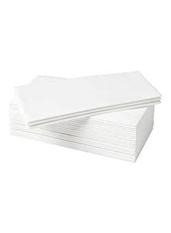 Buy Disposable Napkins 25 Pieces White in Egypt
