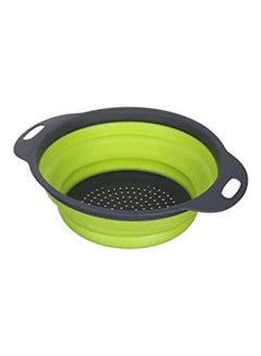 اشتري Silicone Foldable Strainer Green في مصر