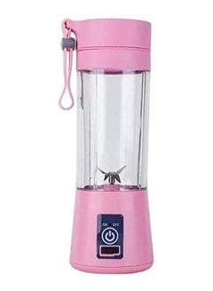 اشتري Usb Electric Safety Juicer Cup- Fruit Juice Mixer 1015YF7PFL3 Pink في مصر